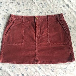 Corduroy skirt from American Eagle